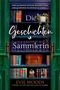 „Selbst gewöhnlich wirkende Menschen haben außergewöhnliche Geschichten zu erzählen.“ Bücherregal mit Ledertasche., Buch