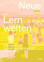 Text: "Neue Lernwelten. Impulsgebende Schulen und Kindergärten in Österreich." Illustration von Kindern auf einer Treppe., Buch