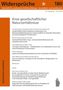 Titel: "Widersprüche". Thema: "Krise gesellschaftlicher Naturverhältnisse". Artikel zu sozialen und ökologischen Transformationen., Buch