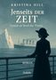 "KRISTINA HILL Jenseits der Zeit Zurück an Bord der Titanic ROMAN DeBehr." Silhouette einer Frau, Titanic, Eisberg.