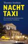 „Thorsten Amrhein: NACHT TAXI. Die erstaunlichen Erlebnisse eines hannoverschen Taxifahrers.“ Ein nächtliches Gebäude., Buch
