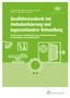 Heidemarie Haeske-Seeberg: Qualitätsstandards bei Ambulantisierung und tagesstationärer Behandlung, Buch