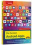 "Praxiswissen kompakt: Die besten Android-Apps, inklusive Android 12 bis 16." Cover mit App-Icons auf buntem Hintergrund.