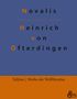 Novalis: Heinrich von Ofterdingen, Buch
