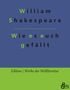 William Shakespeare: Wie es euch gefällt, Buch