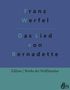 Franz Werfel: Das Lied von Bernadette, Buch