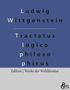 Ludwig Wittgenstein: Logisch - philosophische Abhandlung, Buch