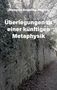 Manuela Angelika Rapino: Überlegungen zu einer künftigen Metaphysik, Buch