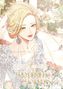 Manhwa Cult, Zeichnungen: SUMPUL, Story Webtoon: HereLee. Eine blonde Frau in Hochzeitskleid mit Blumenillustration., Buch
