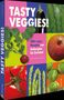 "Tasty Veggies! 100+ easy Rezepte von Aubergine bis Zwiebel. Buntes Buchcover mit Gemüseabbildungen.", Buch