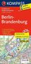 : KOMPASS Großraum-Radtourenkarte Berlin-Brandenburg 1 : 125 000, Div.