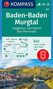 : Baden-Baden, Murgtal, Gaggenau, Gernsbach, Bad Herrenalb 1:25 000, Div.