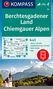 : KOMPASS Wanderkarte Berchtesgadener Land, Chiemgauer Alpen 1:50 000, Div.
