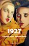 "1927 Unerhörte Frauen: Fräulein, Frau, Femme fatale. Erzählungen. SEPTIME." Zwei Frauen mit gelben Tüchern, expressionistische Malerei., Buch