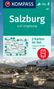 KOMPASS Wanderkarten-Set 291 Salzburg und Umgebung (2 Karten) 1:50.000, Karten