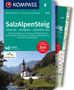 Geraldine Fella: KOMPASS Wanderführer SalzAlpenSteig, Chiemsee, Königssee, Hallstätter See, 40 Touren mit Extra-Tourenkarte, Buch
