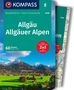 Wanderführercover "Allgäu Allgäuer Alpen" mit 60 Touren und Extra-Tourenkarte, Landschaft mit Bergen, grünen Wiesen., Buch
