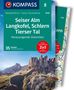 Franziska Baumann: KOMPASS Wanderführer Seiser Alm, Langkofel, Schlern, Tierser Tal - Herausragende Dolomiten, 35 Touren, Buch