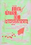 "The Arts of Resistance" in Rot. Grüne und graue Hintergrundgrafik, rote geometrische Muster., Buch