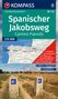 : KOMPASS Wanderkarte 133 Spanischer Jakobsweg, Camino Francés 1:100.000, KRT