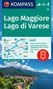 : KOMPASS Wanderkarte 90 Lago Maggiore, Lago di Varese 1:50.000, KRT