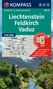 : KOMPASS Wanderkarte 21 Liechtenstein, Feldkirch, Vaduz 1:50.000, KRT