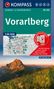 : KOMPASS Wanderkarten-Set 292 Vorarlberg (2 Karten) 1:50.000, KRT