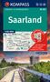 : KOMPASS Wanderkarten-Set 825 Saarland (2 Karten) 1:50.000, KRT