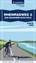 KOMPASS Fahrrad-Tourenkarte Rheinradweg 2, von Mannheim nach Köln 1:50.000, Buch