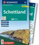 KOMPASS Wanderführer Schottland. 63 Touren. Tourenkarte, Highlights, GPS-Daten. Küstenlandschaft mit Klippen., Buch