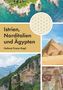 "Istrien, Norditalien und Ägypten. Helmut Franz Kapl." Oben links Meer und Felsen, rechts Pyramiden, unten ein Kloster und ägyptische Kunst., Buch