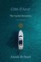 "Côte d'Azur, The Yacht Chronicles, SEA STORIES, Anouk de Smet." Obenaufnahme einer Yacht auf türkisfarbenem Wasser., Buch