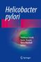 Text: "Helicobacter pylori", "Hidekazu Suzuki, Robin Warren, Barry Marshall, Editors". 
Logo: Springer. 
Hintergrund: Blaue und farbige Muster.