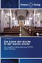 "Die Lehre der Kirche in der leeren Kirche", von Urs Wiederkehr. Innenraum einer Kirche mit Altar und Bänken., Buch