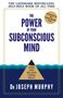 Buchtitel: "The Power of Your Subconscious Mind". Ein braunes Dreieck über blauen Wellen mit Text: "Über eine Million verkauft".
