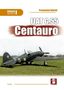 "FIAT G.55 Centauro" steht groß im Zentrum. Ein grünes Flugzeug ist auf einer Wiese abgebildet, links oben "ORANGE SERIES".