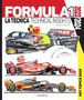 „FORMULA 1 2023/2024“, „LA TECNICA“, „TECHNICAL INSIGHTS“, „PAOLO FILISETTI“. Illustrationen von drei Rennwagen., Buch