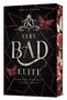 „VERY BAD ELITE“ von Jane S. Wonda. Schmetterlinge, Rosen, geometrisches Muster., Buch