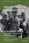Titel: "Palestine in Transition". Untertitel: "Frank Scholten’s Visual Archives of the British Mandate Period". Bild: Historische Aufnahme von Männern., Buch