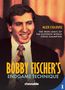 "Bobby Fischer's Endgame Technique" von Alex Colovic. Porträt eines lächelnden Mannes im Anzug. Chessable-Logo unten., Buch