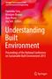 Titel: Understanding Built Environment. Buntes, abstraktes Design in Rot- und Orangetönen. Springer-Logo unten.