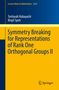 "Symmetry Breaking for Representations of Rank One Orthogonal Groups II," Autoren: Toshiyuki Kobayashi, Birgit Speh.