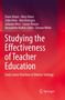 Titel: "Studying the Effectiveness of Teacher Education". Autoren: Diane Mayer, Mary Dixon, und andere. Rotes, strukturiertes Cover mit Springer-Logo.