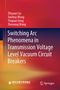 Titel: Switching Arc Phenomena in Transmission Voltage Level Vacuum Circuit Breakers. Autoren: Zhiyuan Liu, Jianhua Wang, Yingsan Geng, Zhenxing Wang. Es gibt ein Springer-Logo. Hintergrund in Rot- und Orangetönen.