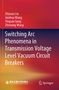 Titel: "Switching Arc Phenomena in Transmission Voltage Level Vacuum Circuit Breakers". Autoren: Zhiyuan Liu, Jianhua Wang, Yingsan Geng, Zhenxing Wang. Unten sind zwei Logos. Farbhintergrund: Rot zu Violett.
