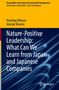 Titel: "Nature-Positive Leadership: What Can We Learn from Japan and Japanese Companies". Blaues Design, Springer-Logo., Buch