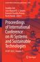 Proceedings of International Conference on AI Systems and Sustainable Technologies, Buch