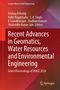 Recent Advances in Geomatics, Water Resources and Environmental Engineering, Buch