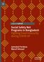 Text: "Social Safety Net Programs in Bangladesh: Fighting Food Insecurity during COVID-19". Autoren: Jannatul Ferdous, Maruf Ahmad. Geometrisches Muster, dunkelorange., Buch