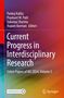 „Current Progress in Interdisciplinary Research“ ist der Titel, mit abstraktem Farbverlauf im Hintergrund., Buch